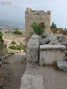 The Crusader Castle Wall in Byblos